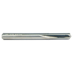 #30 Dia. x #30 Shank × 5/8″ Flute Length × 2″ OAL, 3xD, 2xD Flute, Solid Carbide Drill - Exact Tooling