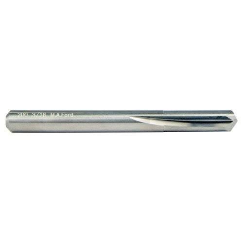 #28 Dia. x #28 Shank × 5/8″ Flute Length × 2″ OAL, 3xD, 2xD Flute, Solid Carbide Drill - Exact Tooling