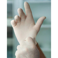 Medium White Latex 4.5 mil Disposable Gloves (Box/100) - Exact Tooling