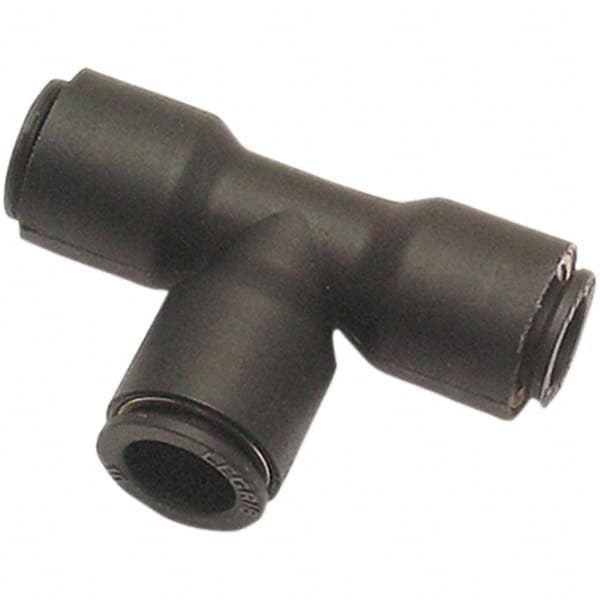 Legris - Plastic Push-To-Connect Tube Fittings Type: Union Tee Tube Outside Diameter (mm): 12 x 10 - Exact Tooling