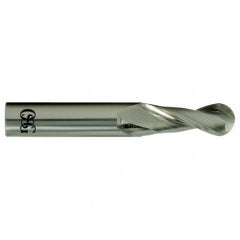 1/2" Dia. - 3" OAL - Carbide - Ball End HP End Mill-2 FL - Exact Tooling