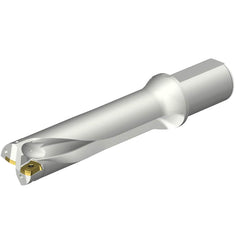 Sandvik Coromant - Indexable Insert Drills; Drill Style: DS20 ; Drill Diameter (mm): 48.00 ; Drill Diameter (Decimal Inch): 1.8890 ; Maximum Drill Depth (mm): 193.28 ; Shank Type: Straight with Flat ; Shank Diameter (mm): 50.0000 - Exact Tooling