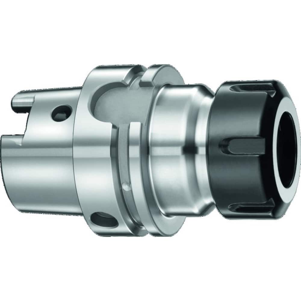 Schunk - Collet Chucks; Collet System: ER ; Collet Series: ER32 ; Shank Type: Hollow Taper ; Modular Connection Size: HSK63A ; Projection (mm): 100.000 ; Through Coolant: Yes - Exact Tooling