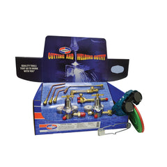 Made in USA - Oxygen/Acetylene Torch Kits; Type: Oxyacetylene; Hydrogen; MAP//Pro; Propane; Natural Gas ; Maximum Cutting: 6 (Inch); Welding Capacity: 1-1/4 (Inch); Maximum Heating Capacity: 5600?F ; Contents: Welding Handle WH350; Cutting Attachment CA3 - Exact Tooling