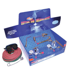 Made in USA - Oxygen/Acetylene Torch Kits; Type: Oxyacetylene; Hydrogen; MAP//Pro; Propane; Natural Gas ; Maximum Cutting: 6 (Inch); Welding Capacity: 1-1/4 (Inch); Maximum Heating Capacity: 5600?F ; Contents: Welding Handle WH370; Cutting Attachment CA3 - Exact Tooling