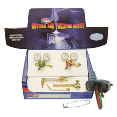 Made in USA - Oxygen/Acetylene Torch Kits; Type: Oxyacetylene ; Maximum Cutting: 6 (Inch); Welding Capacity: 1-1/4 (Inch); Maximum Heating Capacity: 2700?F ; Contents: Welding Handle WH350; Cutting Attachment CA350; Oxygen Regulator MR8210; Fuel Gas Regu - Exact Tooling