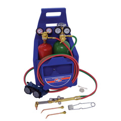 Made in USA - Oxygen/Acetylene Torch Kits; Type: Oxyacetylene; Hydrogen; MAP//Pro; Propane; Natural Gas ; Maximum Cutting: 2 (Inch); Welding Capacity: 1/4 (Inch); Maximum Heating Capacity: 5600?F ; Contents: Welding Handle 71; Cutting Attachment CA100; O - Exact Tooling