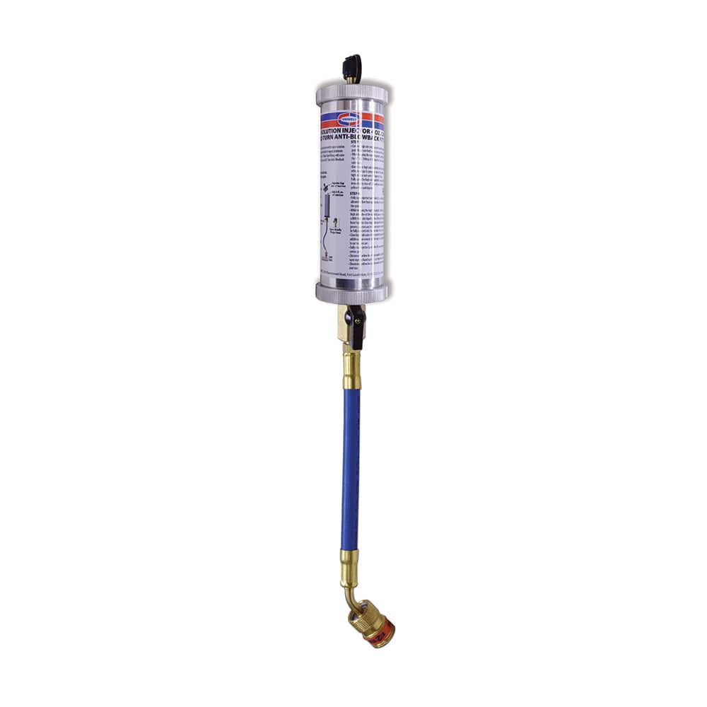 Made in USA - Service Equipment; Type: Solution Ejector ; Hose Diameter: 1/4 (Inch); Length (Inch): 72 ; Color: Brass; Black; Silver ; Working Pressure (psi): 800.000 ; Pressure Range (psi): 0 - Exact Tooling