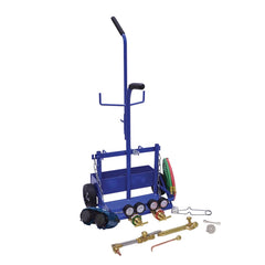 Made in USA - Oxygen/Acetylene Torch Kits; Type: Oxyacetylene ; Maximum Cutting: 2 (Inch); Welding Capacity: 1-1/4 (Inch); Maximum Heating Capacity: 5600?F ; Contents: Welding Handle WH550; Cutting Attachment CA550; Oxygen Regulator RSO; Fuel Gas Regulat - Exact Tooling