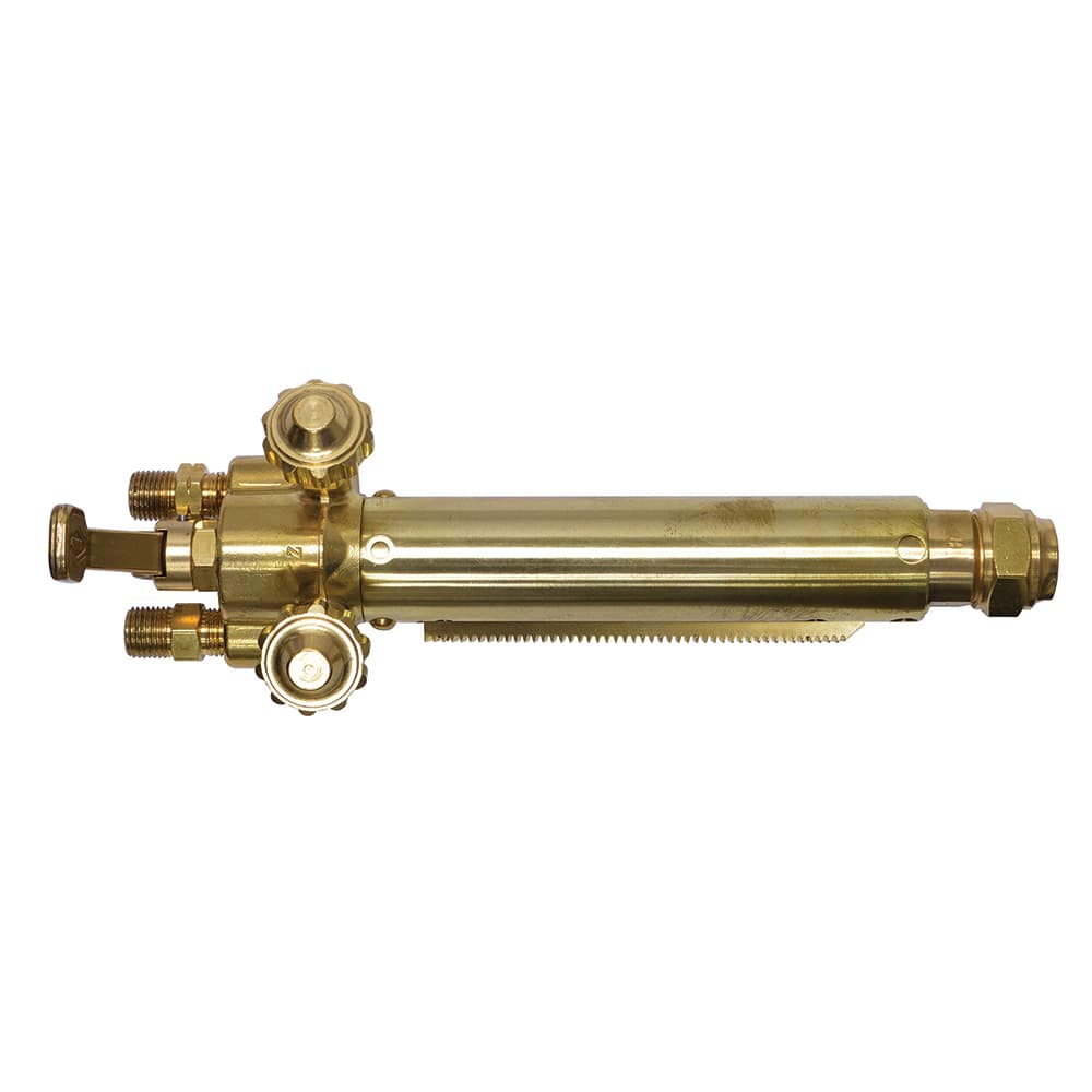 Made in USA - Oxygen/Acetylene Torches & Handles; Type: Tube Mix Machine Cutting Torch ; Maximum Cutting: 8 ; Length (Inch): 12 ; Minimum Cutting: 1/16 (Inch); PSC Code: 3433 - Exact Tooling