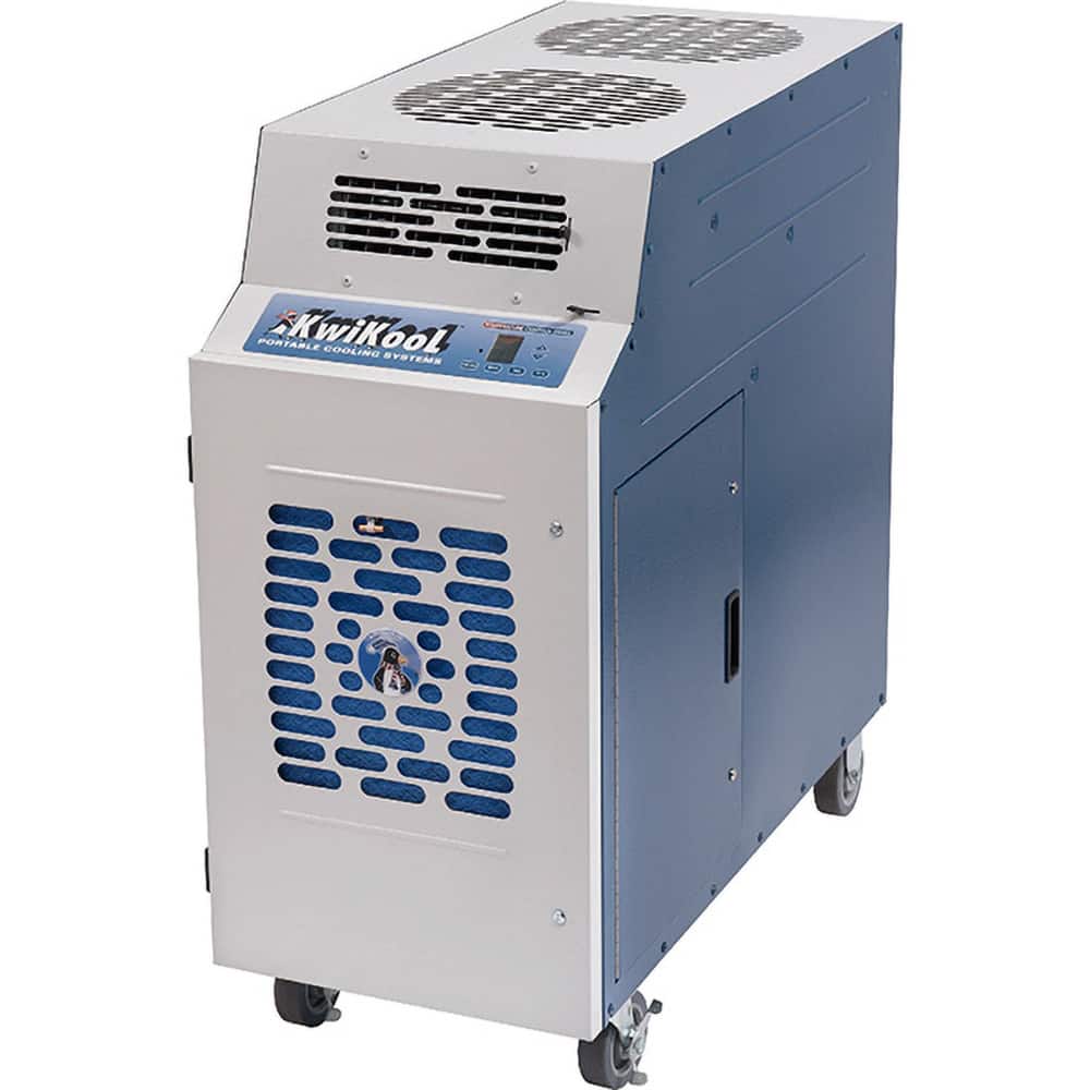 Kwikool - 13,850 BTU 11.5 Amp EER 10.26 460 CFM Portable Heat Pump Air Conditioner - Exact Tooling
