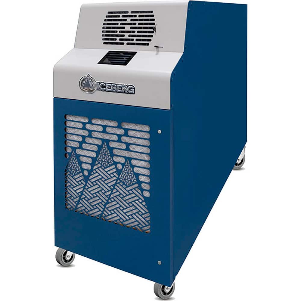 Kwikool - 42,000 BTU 27.3/24.9 Amp EER 8.24 1,400 CFM Portable Primary and Back-up Air Conditioning - Exact Tooling