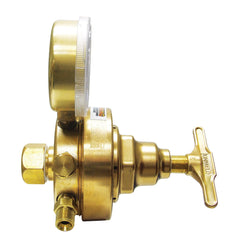Made in USA - Welding Regulators; Gas Type: Oxygen ; CGA Inlet Connection: 540 ; Fitting Type: B; Male ; Maximum Pressure (psi): 4000.00 ; Thread Size: B18 ; Rotation: Clockwise - Exact Tooling
