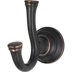 American Standard - Washroom Shelves, Soap Dishes & Towel Holders; Type: Double Robe Hook ; Material: Metal ; Length (Inch): 4 ; Width (Inch): 2-3/16 ; Depth (Inch): 4 ; Finish/Coating: Oil Rubbed Bronze - Exact Tooling