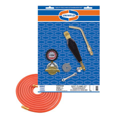 Made in USA - Propane & MAPP Torch Kits; Type: Air/Acetylene ; Fuel Type: Acetylene ; Contents: Welding Handle TH3; Fuel Gas Regulator RMC; Acetylene Tip S23 ; Contents: Welding Handle TH3; Fuel Gas Regulator RMC; Acetylene Tip S23 ; Tip Number: S23 ; PS - Exact Tooling