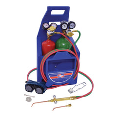 Made in USA - Oxygen/Acetylene Torch Kits; Type: Brazing & Welding Outfit ; Welding Capacity: 1/4 (Inch); Maximum Heating Capacity: 5600?F ; Contents: Welding Handle 71; Oxygen Regulator RO; Fuel Gas Regulator RMC2; Welding Brazing Tip TYPE17-0; TYPE17-2 - Exact Tooling