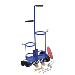 Made in USA - Oxygen/Acetylene Torch Kits; Type: Brazing & Welding Outfit ; Welding Capacity: 1/4 (Inch); Maximum Heating Capacity: 5600?F ; Contents: Welding Handle 71; Oxygen Regulator RO; Fuel Gas Regulator RB2; Welding Brazing Tip TYPE17-0; TYPE17-2; - Exact Tooling