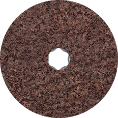 PFERD - Quick Change Discs; Disc Diameter (Inch): 5 ; Attaching System: COMBICLICK ; Abrasive Type: Non-Woven ; Abrasive Material: Aluminum Oxide ; Grade: Coarse ; Grit: 100 - Exact Tooling
