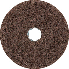 PFERD - Quick Change Discs; Disc Diameter (Inch): 4-1/2 ; Attaching System: COMBICLICK ; Abrasive Type: Non-Woven ; Abrasive Material: Aluminum Oxide ; Grade: Medium ; Grit: 100 - Exact Tooling