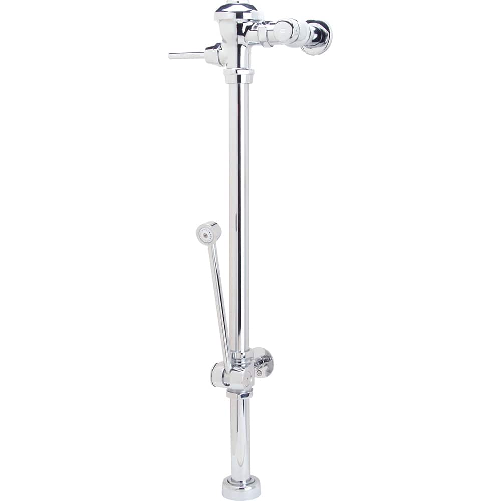Zurn - Manual Flush Valves; Style: Manual ; Gallons Per Flush: 3.5 ; Pipe Size: 1-1/2" (Inch); Spud Coupling Size: 1-1/2 (Inch) - Exact Tooling