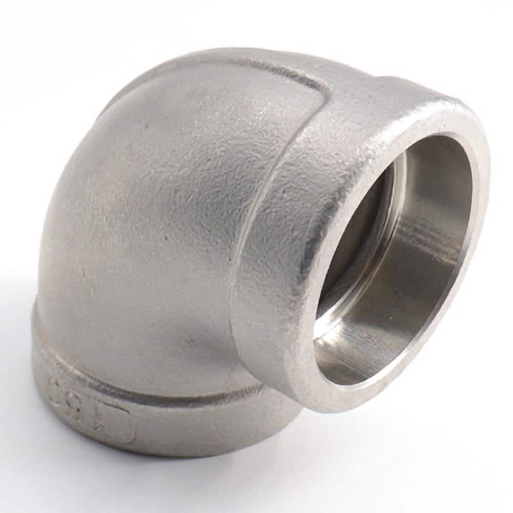 Guardian Worldwide - Stainless Steel Pipe Fittings; Type: 90? Elbow ; Fitting Size: 3 ; End Connections: Socket Weld x Socket Weld ; Material Grade: 316 ; Pressure Rating (psi): 150 - Exact Tooling