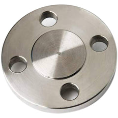 Guardian Worldwide - Stainless Steel Pipe Flanges; Style: Blind ; Pipe Size: 4 (Inch); Outside Diameter (Inch): 9 ; Material Grade: 316 ; Distance Across Bolt Hole Centers: 7-1/2 (Inch); Number of Bolt Holes: 8.000 - Exact Tooling