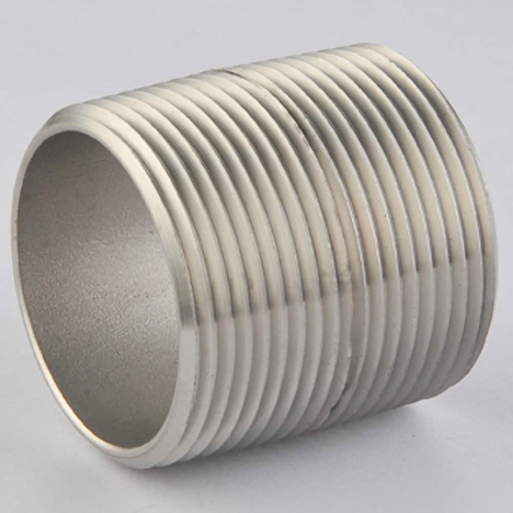 Guardian Worldwide - Stainless Steel Pipe Nipples & Pipe; Style: Threaded ; Pipe Size: 3 (Inch); Length (Inch): 2-5/8 ; Material Grade: 304/304L ; Schedule: 40 - Exact Tooling