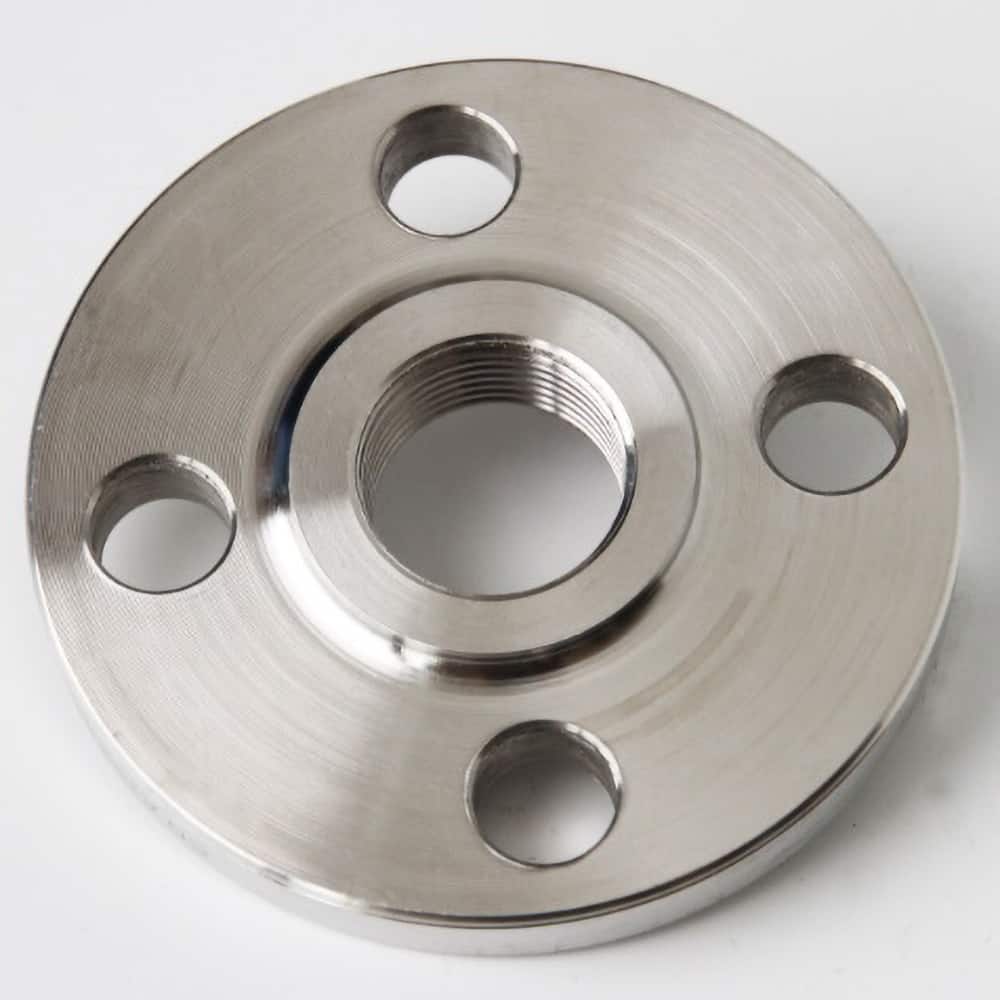 Guardian Worldwide - Stainless Steel Pipe Flanges; Style: Threaded ; Pipe Size: 2-1/2 (Inch); Outside Diameter (Inch): 7 ; Material Grade: 304 ; Distance Across Bolt Hole Centers: 5-1/2 (Inch); Number of Bolt Holes: 4.000 - Exact Tooling