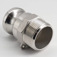 Guardian Worldwide - Suction & Discharge Hose Couplings; Type: F Type Quick Coupling ; Coupling Descriptor: Type F ; Coupler Size: 4 (Inch); Thread Size: 4 ; Material: 316 Stainless Steel ; Style: F - Exact Tooling