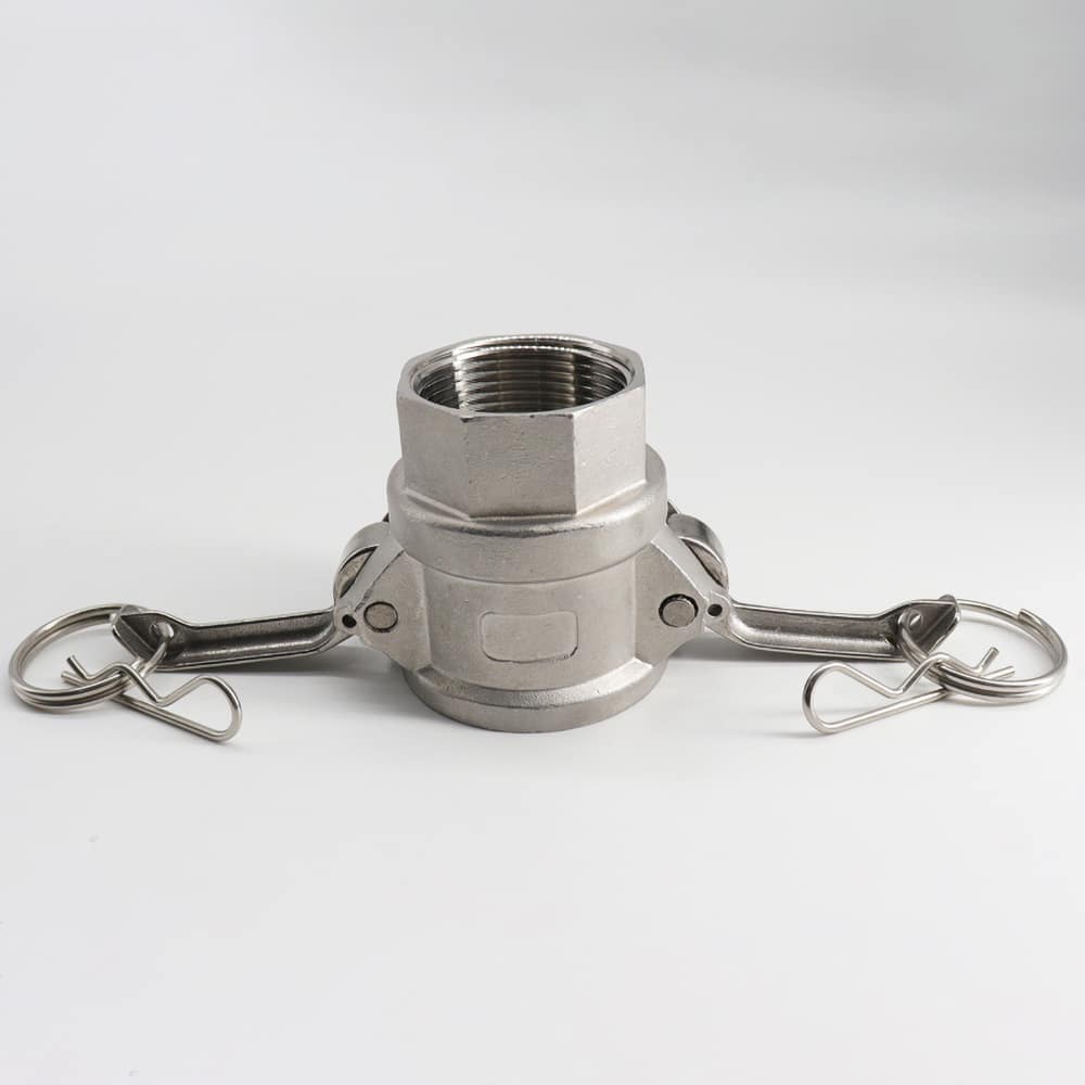 Guardian Worldwide - Suction & Discharge Hose Couplings; Type: D Type Quick Coupling ; Coupling Descriptor: Type D ; Coupler Size: 1 (Inch); Thread Size: 1 ; Material: 316 Stainless Steel ; Style: D - Exact Tooling