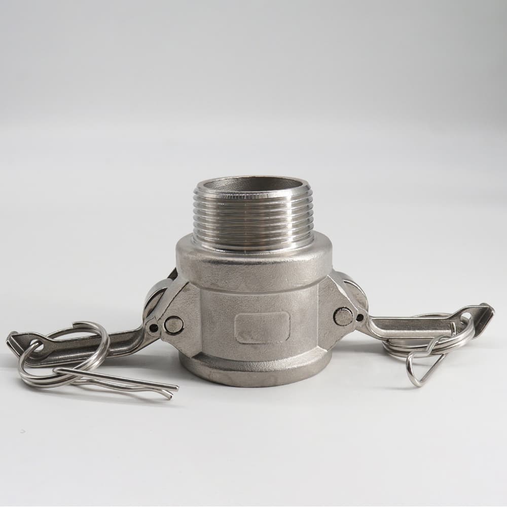 Guardian Worldwide - Suction & Discharge Hose Couplings; Type: B Type Quick Coupling ; Coupling Descriptor: Type B ; Coupler Size: 1 (Inch); Thread Size: 1 ; Material: 316 Stainless Steel ; Style: B - Exact Tooling