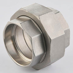 Guardian Worldwide - Stainless Steel Pipe Fittings; Type: Union ; Fitting Size: 1 ; End Connections: Socket Weld ; Material Grade: 316 ; Pressure Rating (psi): 150 - Exact Tooling