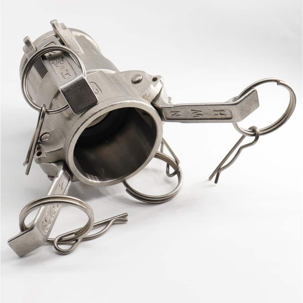 Guardian Worldwide - Suction & Discharge Hose Couplings; Type: DD Type Coupling ; Coupling Descriptor: Type DD ; Coupler Size: 3 (Inch); Thread Size: Non-Threaded ; Material: 316 Stainless Steel ; Style: DD - Exact Tooling
