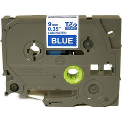 Brother - Labels, Ribbons & Tapes; Type: Label Tape ; Color: White on Blue ; For Use With: GL-100; GL-H100; PT-1000; PT-1000BM; PT-1010; PT-1010B; PT-1010NB; PT-1010R; PT-1010RDT; PT-1010S; PT-1090; PT-1090BK; PT-1100; PT-1100QL; PT-1100SB; PT-1100SBVP; - Exact Tooling