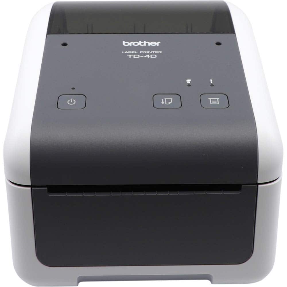 Brother - Electronic Label Makers; Type: Desktop Printer ; Power Source: 24V DC 5A Auto Ranging Power Supply ; Resolution: 203 ; Contents: Printer; USB Cable; AC Adapter; Power Cable; Printed Guides; Software (Brother Solutions Center) ; Contents: Printe - Exact Tooling