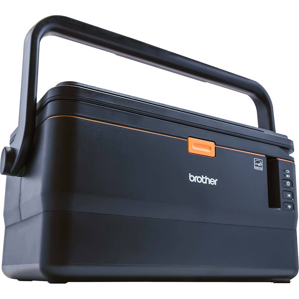 Brother - Electronic Label Makers; Type: Wireless Label System ; Power Source: 24V DC 2.65A AC Adaptor; Rechargeable Lithium-Ion Battery ; Resolution: 360 ; Contents: Label Printer; Tape (TZe261); Rechargeable Lithium-Ion Battery (PA-BT-4000LI); USB Cabl - Exact Tooling