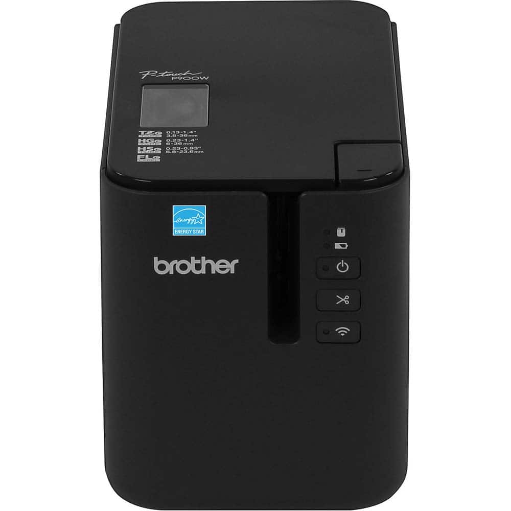 Brother - Electronic Label Makers; Type: Desktop Label Printer ; Power Source: 24V DC 2.65A Auto Ranging Power Supply; Rechargeable Battery ; Resolution: 360 ; Contents: Label Printer; 8 m Tape (TZeS251); USB Cable; AC Adapter (AD-9100ESA); Power Cable; - Exact Tooling