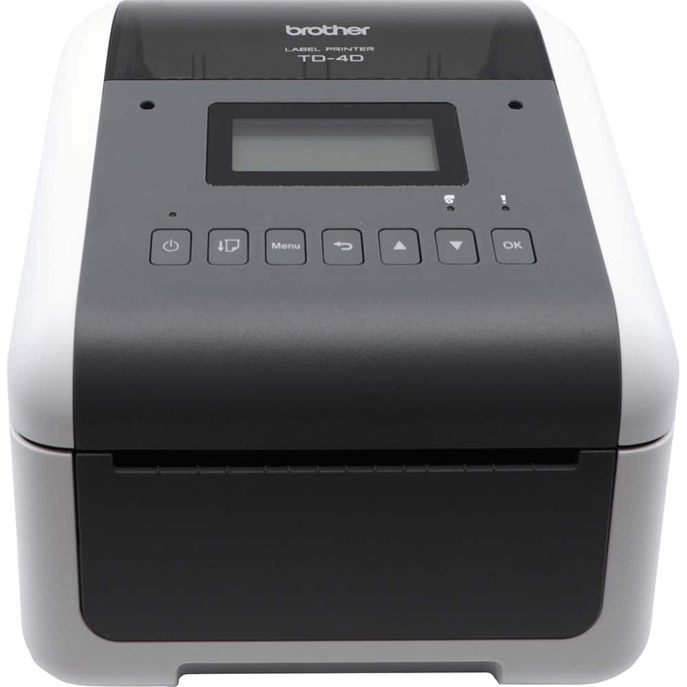 Brother - Electronic Label Makers; Type: Desktop Printer ; Power Source: 24V DC 5A Auto Ranging Power Supply ; Resolution: 300 ; Contents: Printer; USB Cable; AC Adapter; Power Cable; Printed Guides; Software (Brother Solutions Center) ; Contents: Printe - Exact Tooling