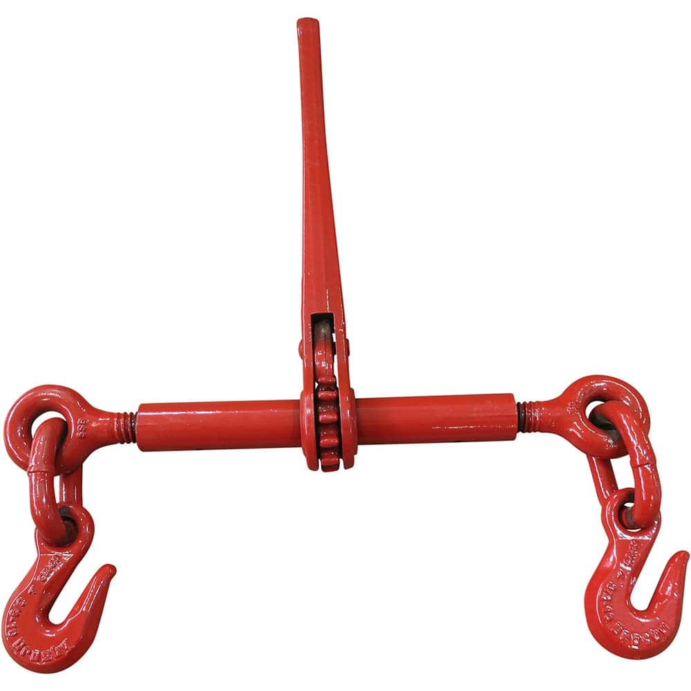 Crosby - Loadbinders; Type: Ratchet ; Maximum Chain Size (Inch): 3/8 ; Minimum Chain Size (Inch): 5/16 ; Load Capacity (Lb.): 8800.000 - Exact Tooling