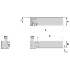 308148 .126 LH SUPPORT BLADE - Exact Tooling