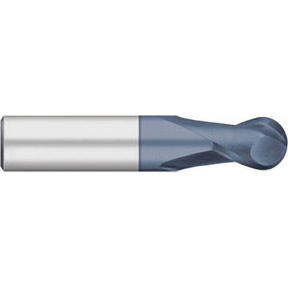 Titan USA - Ball End Mills; Mill Diameter (Inch): 3/4 ; Mill Diameter (Decimal Inch): 0.7500 ; Number of Flutes: 2 ; Length of Cut (Inch): 1 ; Length of Cut (Decimal Inch): 1.0000 ; Material: Solid Carbide - Exact Tooling