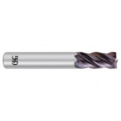 1/2 x 1/2 x 1-1/4 x 3 4Fl  Square Carbide End Mill - EXO - Exact Tooling