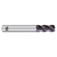 1 x 1 x 1-1/2 x 4 4Fl .125 C/R Carbide End Mill - EXO - Exact Tooling