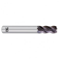 1 x 1 x 1-1/2 x 4 4Fl .030 C/R Carbide End Mill - EXO - Exact Tooling