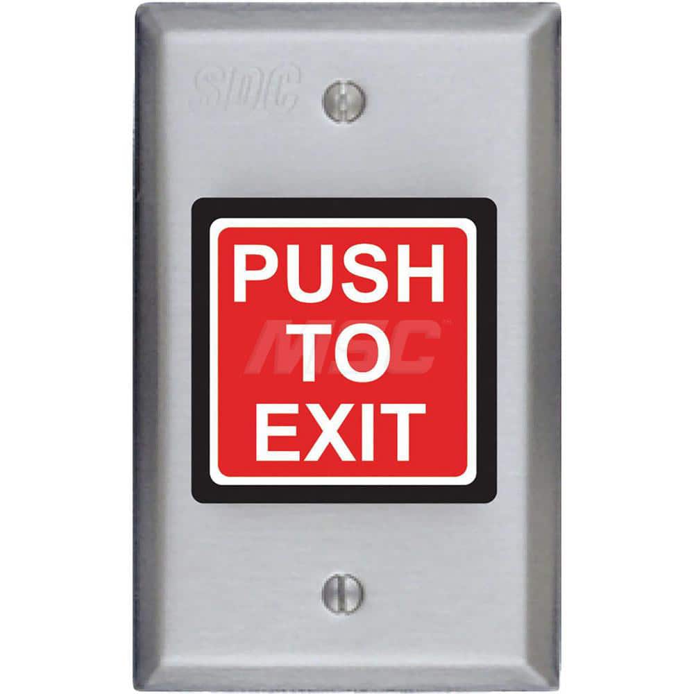 Pushbutton Switches; Switch Type: Push Button; Pushbutton Type: Electronic Button; Pushbutton Shape: Square; Pushbutton Color: Green; Operator Illumination: Illuminated; Amperage (mA): 2; Voltage: 12-24; Contact Form: DPDT; Standards Met: UL Listed; NFPA