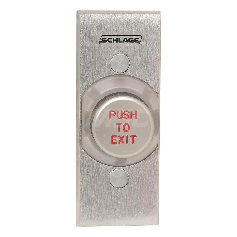 Pushbutton Switches; Switch Type: Push Button; Pushbutton Type: Extended; Pushbutton Shape: Round; Pushbutton Color: Silver; Operator Illumination: NonIlluminated; Operation Type: Momentary (MO); Amperage (mA): 5; Voltage: 12-24; Contact Form: SPDT; Amper