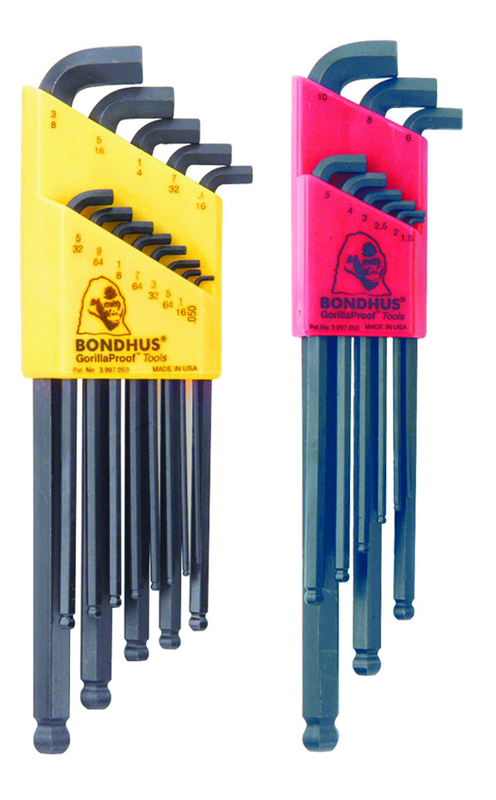 22PC BALL END STUBY L-WRENCH DOUBLE - Exact Tooling