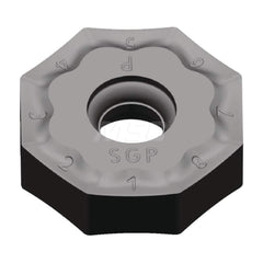 Milling Insert:  ONPX080608SNGP,  KCK20B,  Solid Carbide N/A Finish,