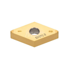 Turning Insert:  2QP-DNGM431HP BXA10,  Polycrystalline Cubic Boron Nitride TiAlN & TiCN Finish,  Neutral,  1/2″ Inscribed Circle,  0.0160″ Corner Radius,  55.0 &deg N/A Diamond,  Series  DNGM