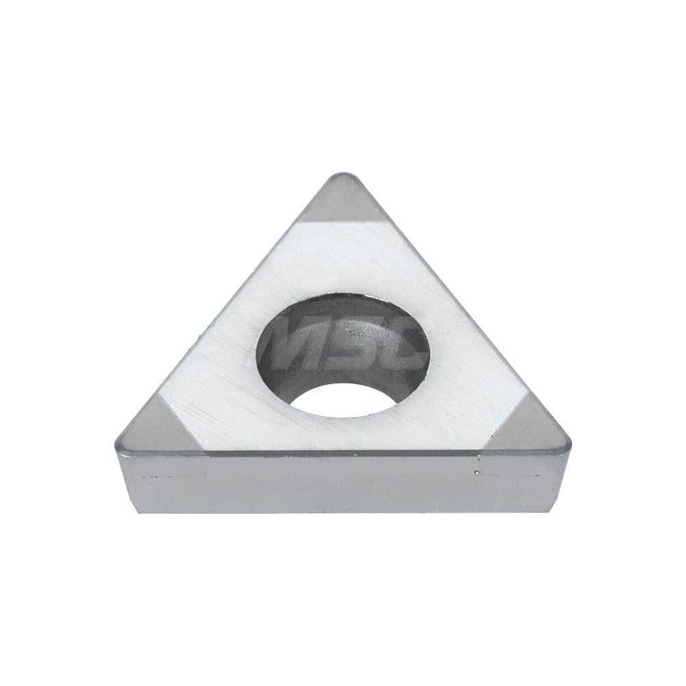 Turning Insert:  3QP-TCGW732 BXA20,  Polycrystalline Cubic Boron Nitride Coated Finish,  Neutral,  0.0310″ Corner Radius,  60.0 &deg N/A Triangle,  Series  TCGW